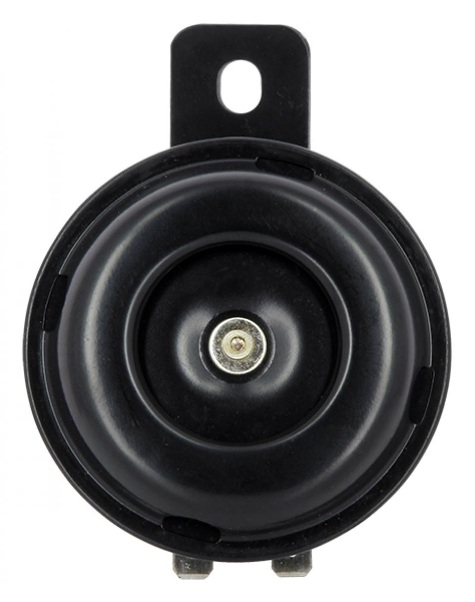 Klaxon avertisseur sonore Sifam rond 12V DC 105dB Ø70mm noir pour moto Neuf