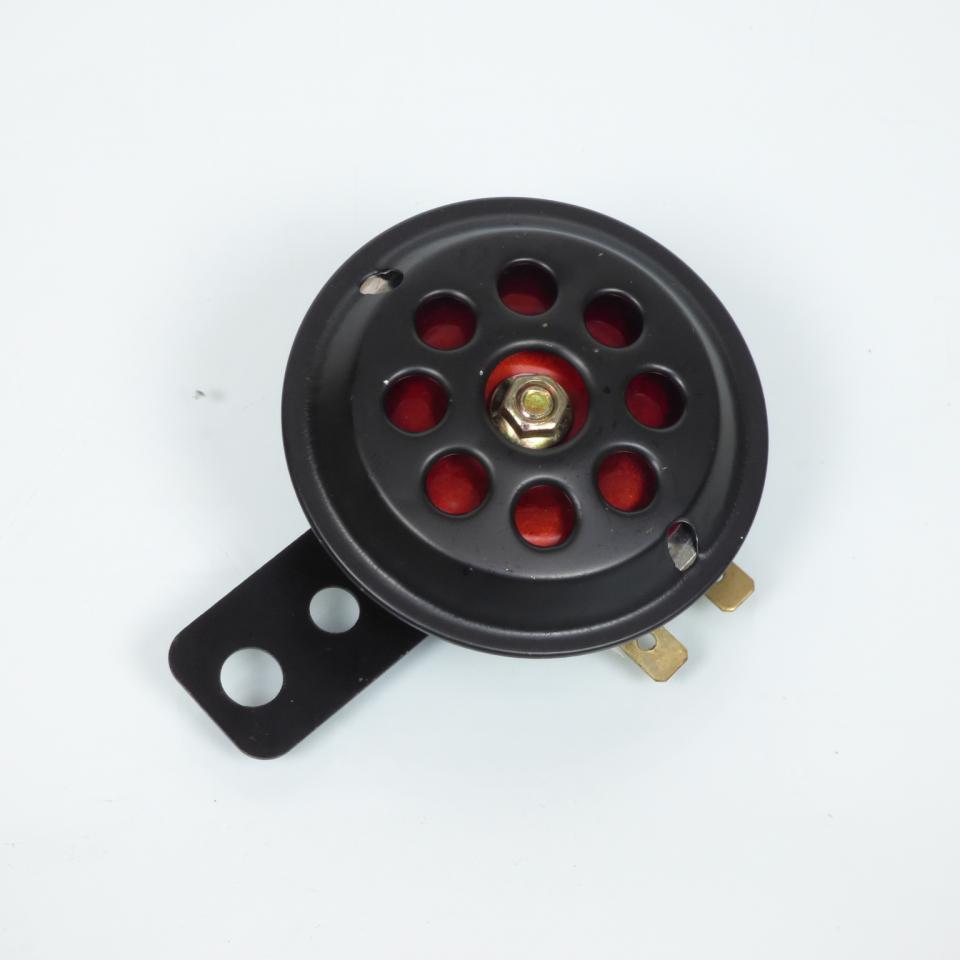 Klaxon avertisseur sonore universel noir neuf 12V moto scooter deux roues