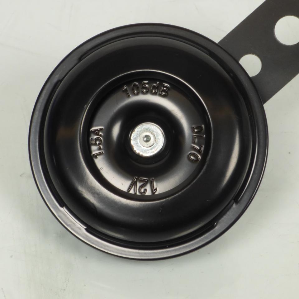 Klaxon P2R pour scooter Peugeot 50 Kisbee DL70 / 12V DC noir 105dB Neuf