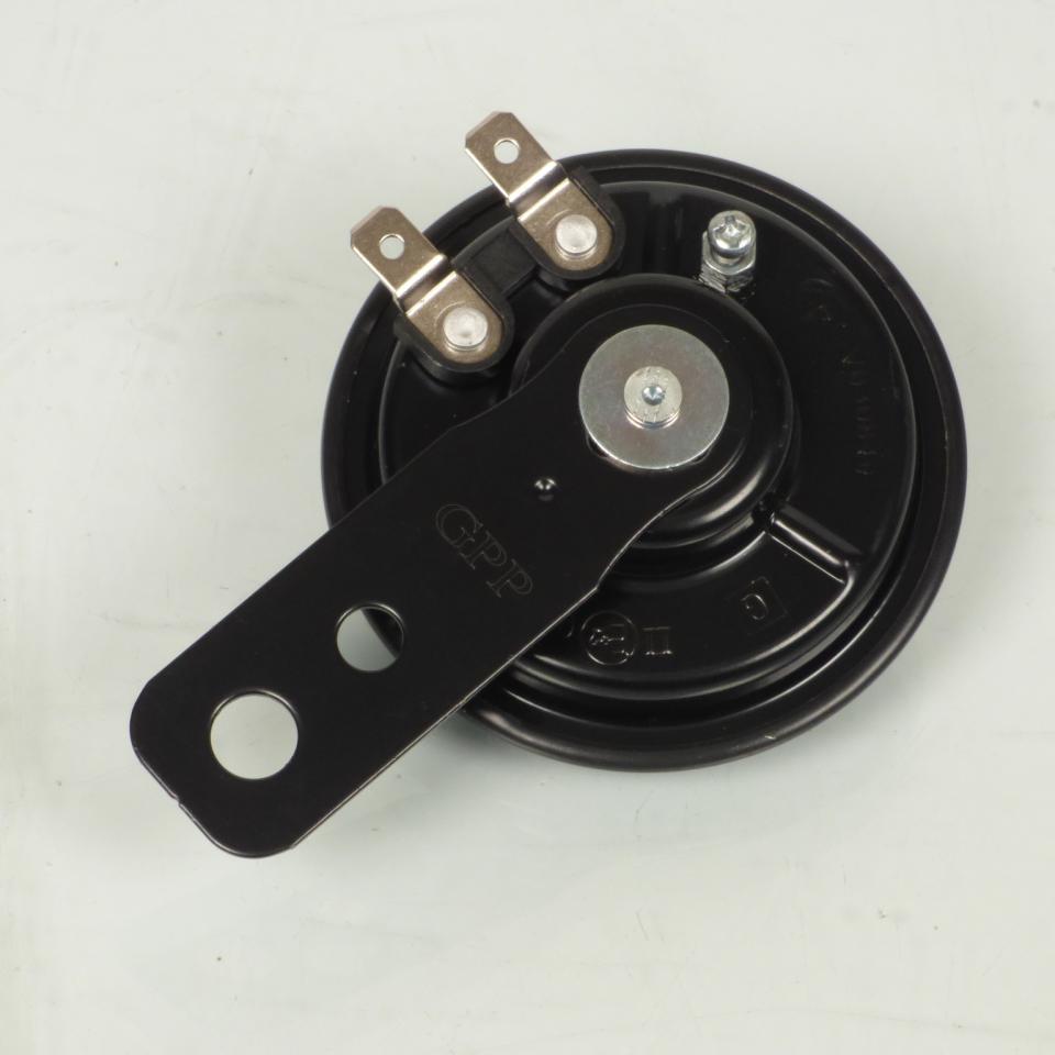 Klaxon P2R pour scooter Peugeot 50 Kisbee DL70 / 12V DC noir 105dB Neuf
