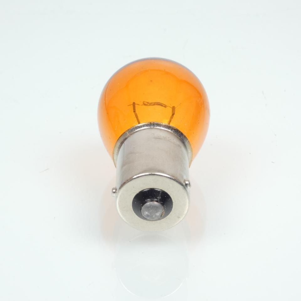 Ampoule orange RMS 12V 21W BAU15s S25 pour moto scooter auto à l'unité Neuf