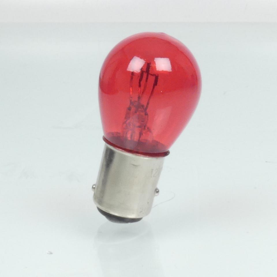 Ampoule 12V 21/5W BAY15D ergots décalés rouge RMS pour moto auto l'unité Neuf