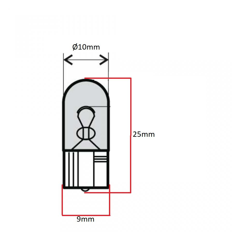 Ampoule Kyoto pour Moto Moto Guzzi 750 V7 Special 2012 à 2016 AV Neuf