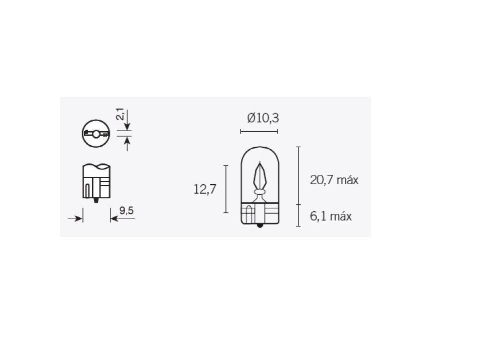 Ampoule Osram pour Moto Kawasaki 250 Ninja Sl 2015 AV Neuf