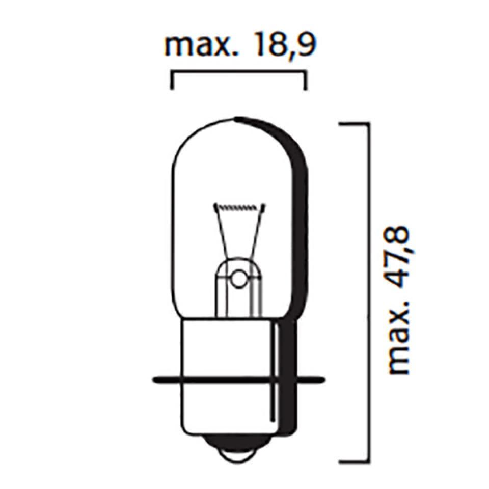 Ampoule Flosser pour moto 1351 / P15d-25-1 12V 35/35W Neuf