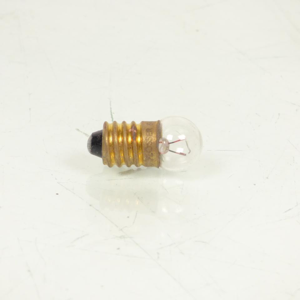 Ampoule lampe graisseur Flosser 6V 2W culot à vis E-10 pour mobylette cyclo moto