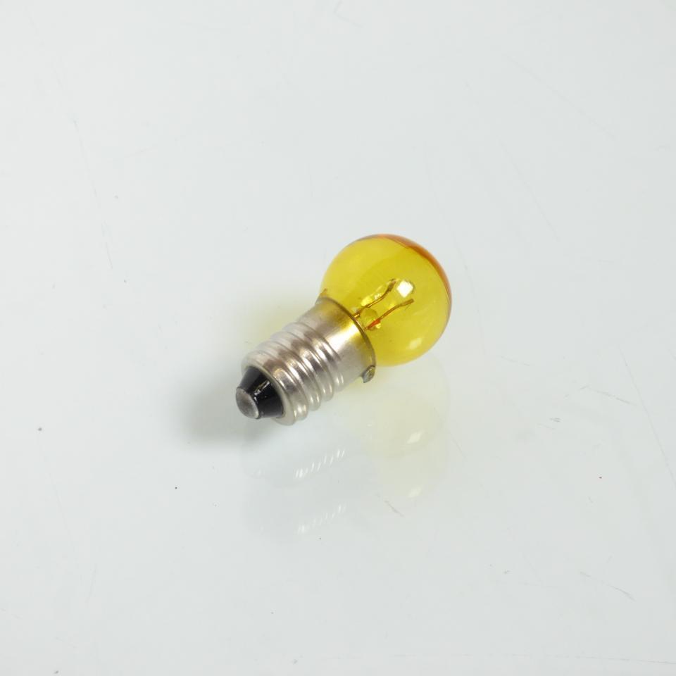 Ampoule Générique pour deux roues ampoule jaune vis E10 6V 2.4W Neuf