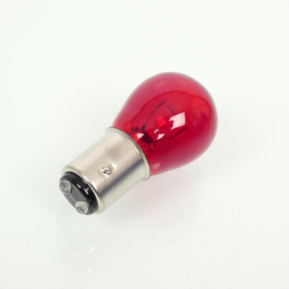 Ampoule RMS Moto pour auto scooter moto 12V 21/5W BAY15d rouge Neuf