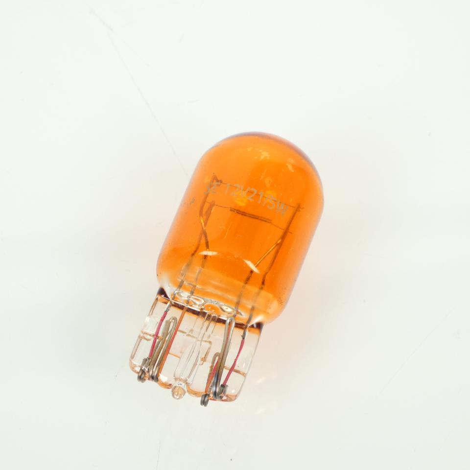 Ampoule RMS Moto pour auto moto scooter 12V 21/5W T20 orange Neuf
