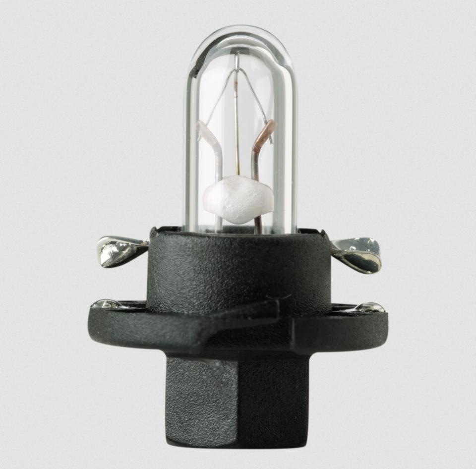 10 ampoule avec culot en plastique noir 12V 1.2W BX8.4d Flosser 419103 1/4 tour