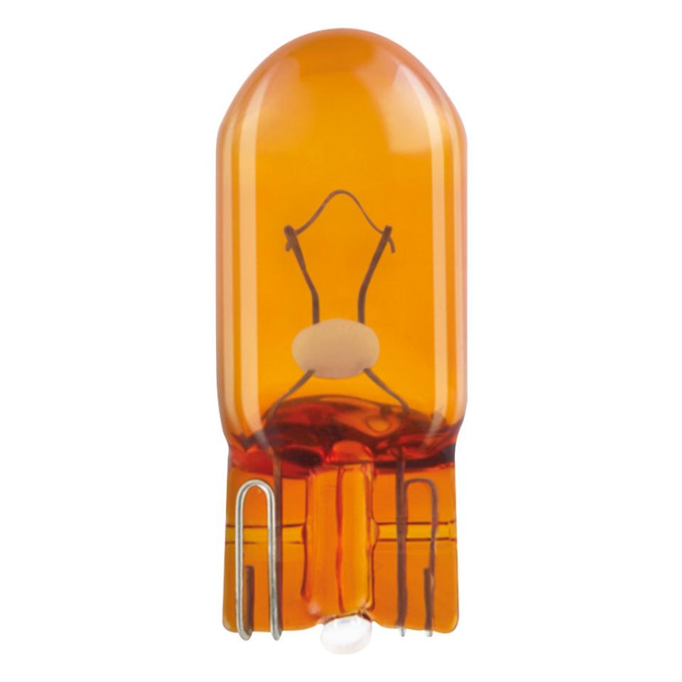 Ampoule orange W2.1x9.5d 12V 5W WY5W Osram 2827NA culot en verre pour auto moto