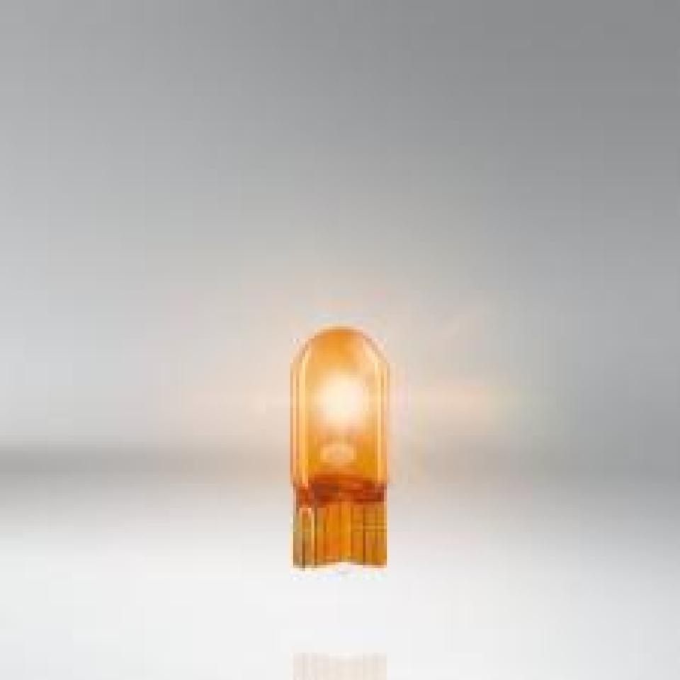 Une Ampoule orange W2.1x9.5d 12V 5W WY5W Osram 2827NA culot verre pour auto moto