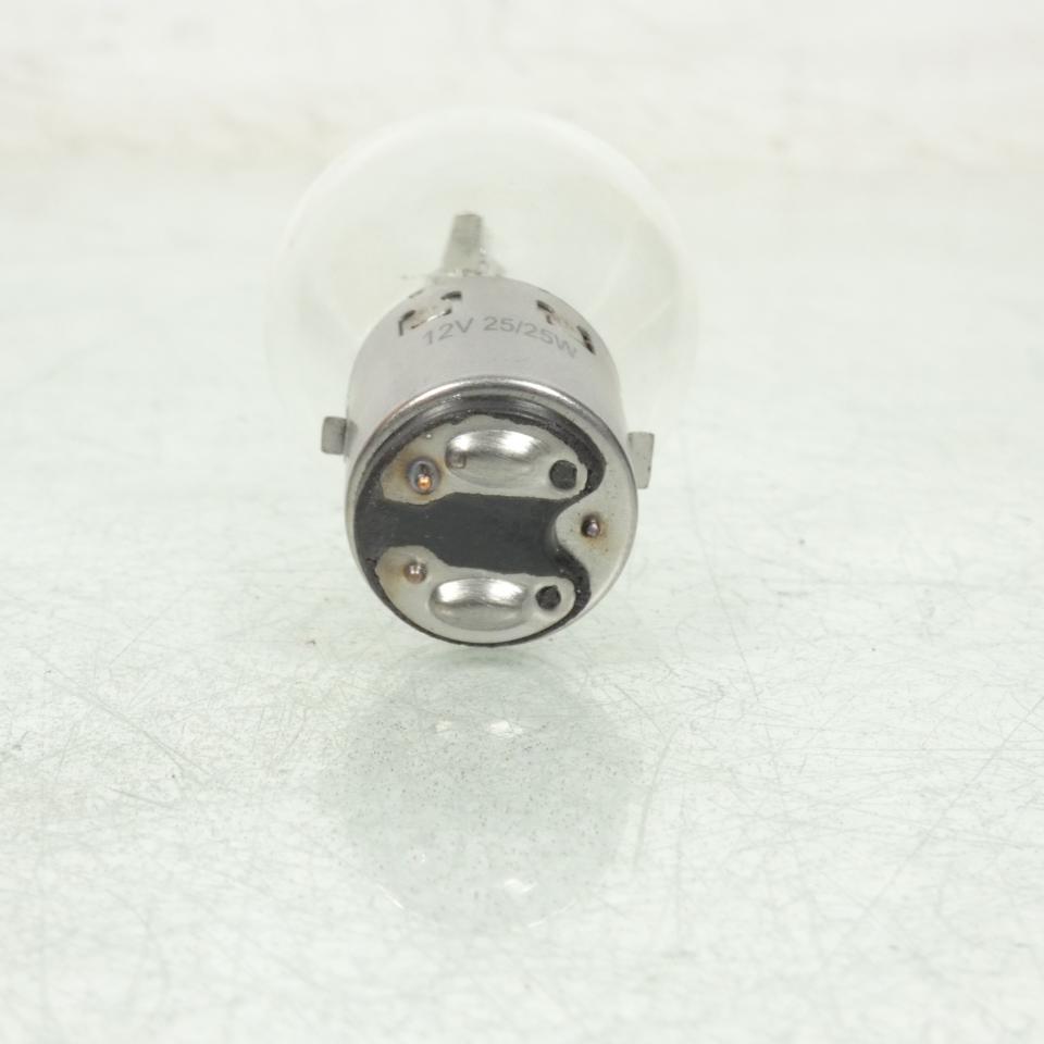 Ampoule blanche 12V 25/25W BA20d Générique pour moto scooter Neuf