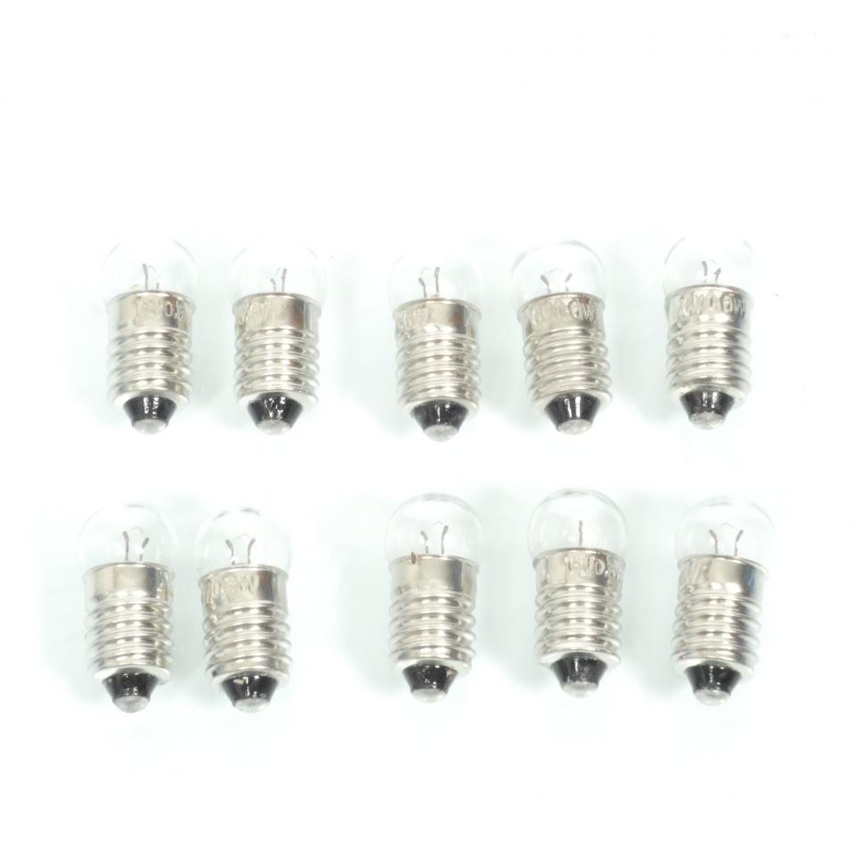 Ampoule Flosser pour moto 6V 0.6W E10 / 606 Neuf