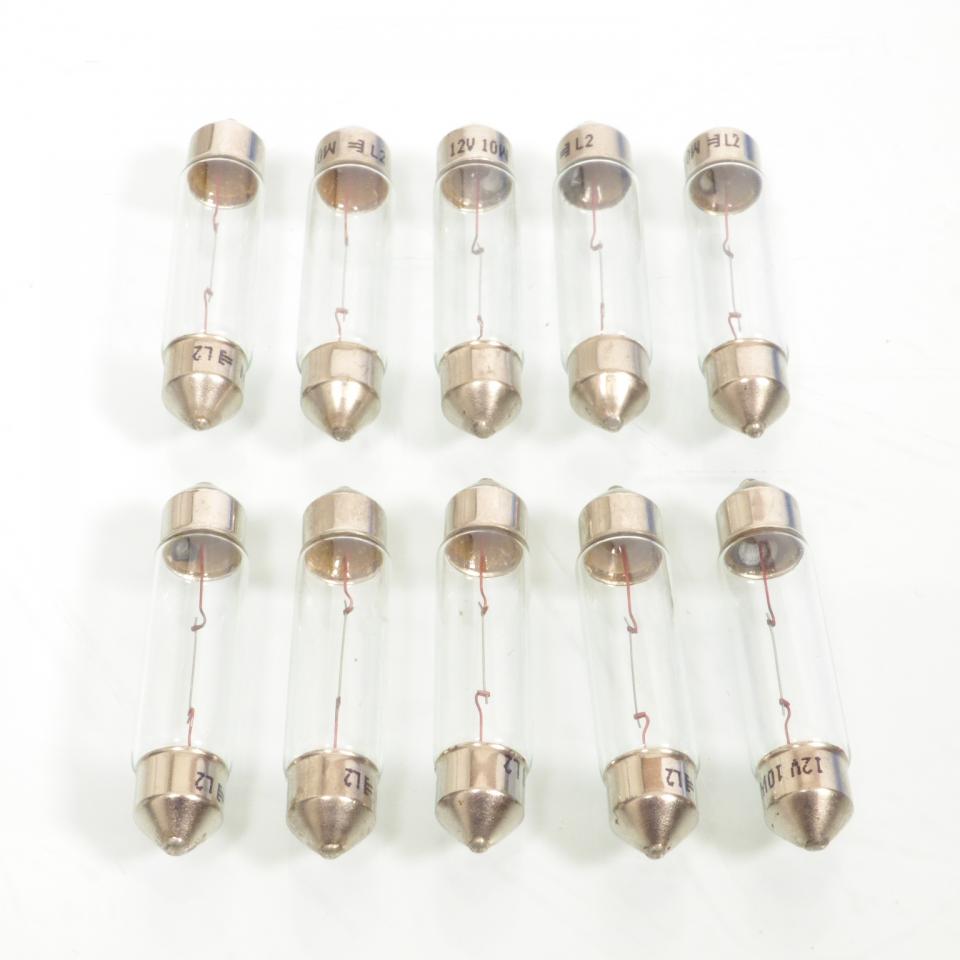 Ampoule Flosser pour auto moto scooter 12V 10W SV8,5 / 4231 Neuf
