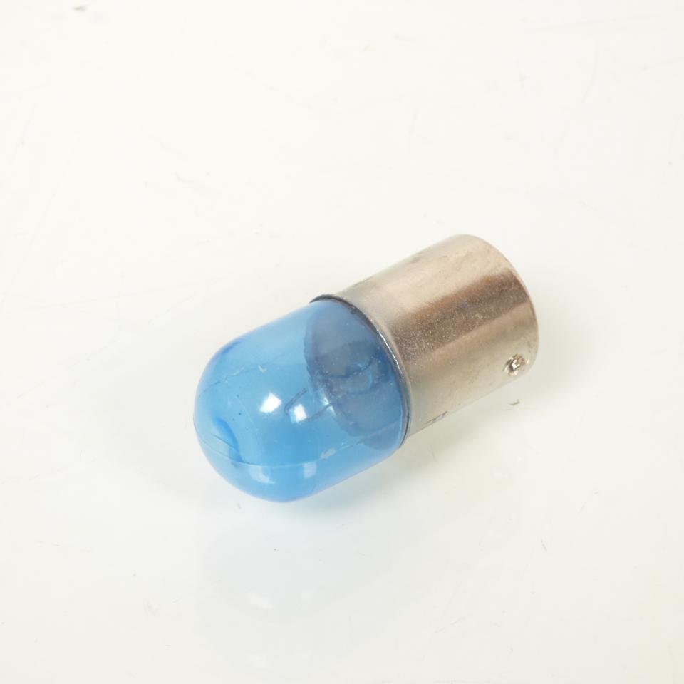 10 Ampoule lampe bleu BA15s 12V 10W Flosser pour moto auto scooter Neuf
