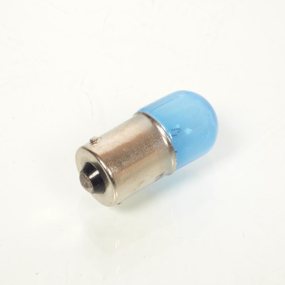 10 Ampoule lampe bleu BA15s 12V 10W Flosser pour moto auto scooter Neuf