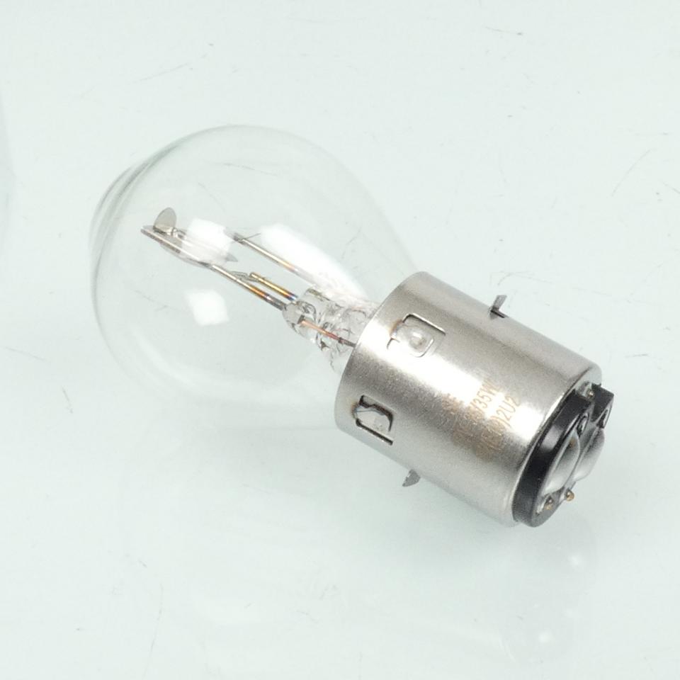 Ampoule 12V 35/35W BA20D E19 blanche RMS pour moto scooter quad auto Neuf