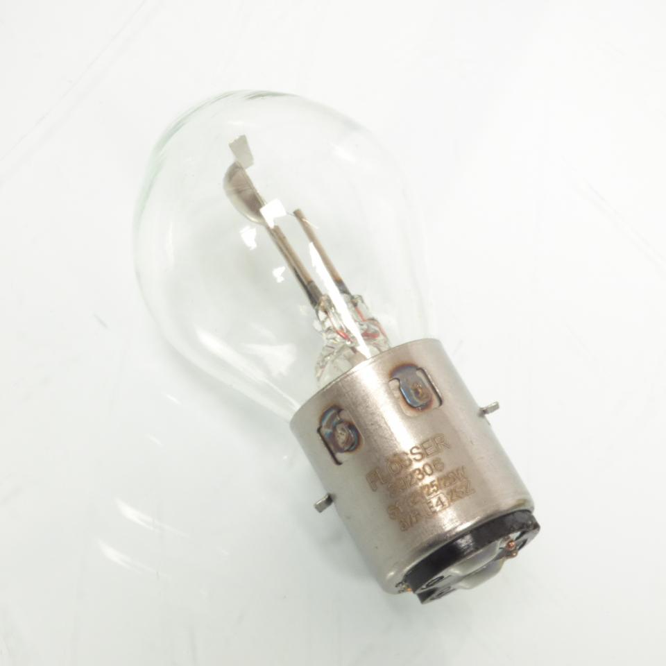 Ampoule Flosser 12V 25/25W culot type BA20d pour moto auto scooter 3923 S1 Neuf