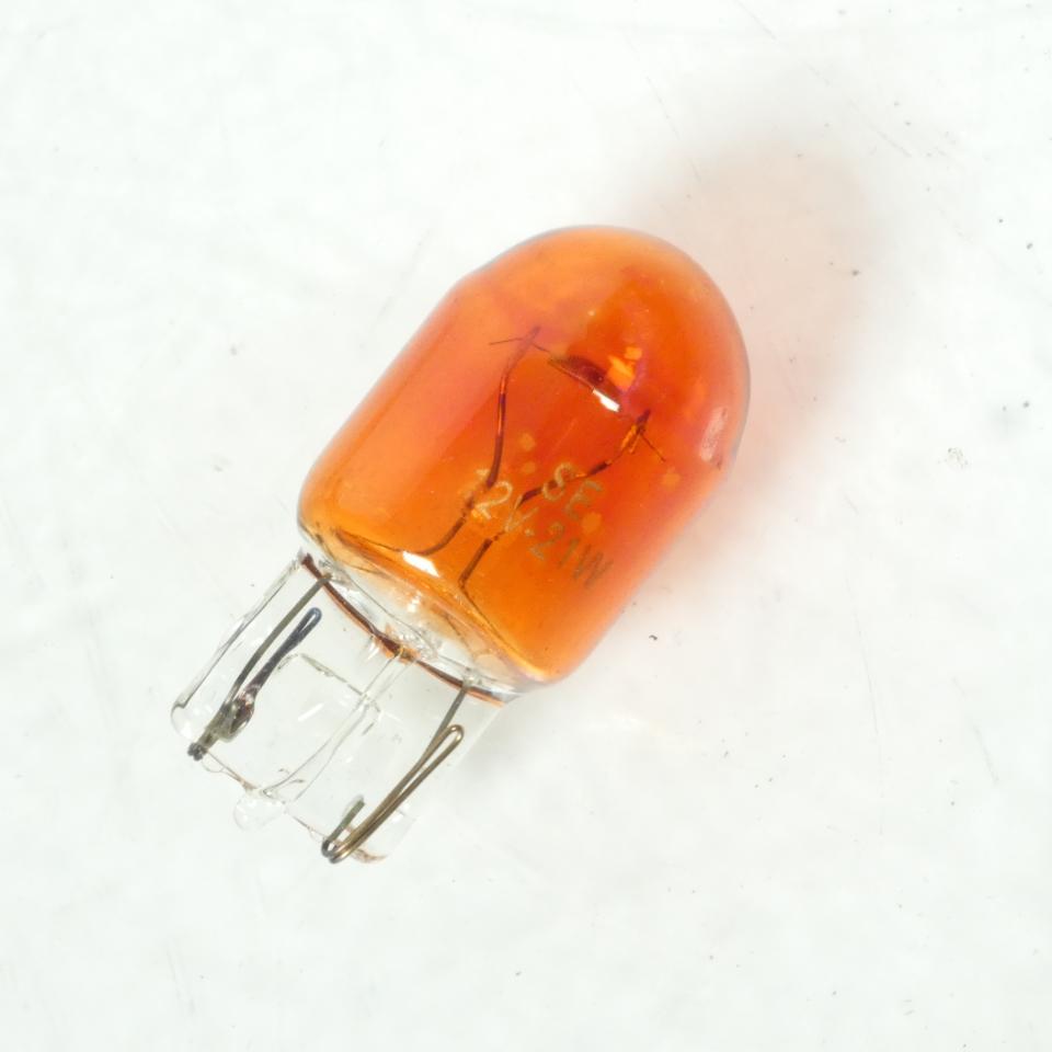 Ampoule RMS Moto pour auto scooter moto 12v 21w T20 orange par 10 Neuf