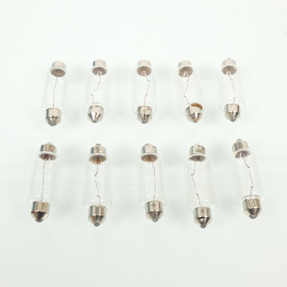 Ampoule blanche RMS Moto pour moto 12V 15W T15x44 / Par 10 Neuf