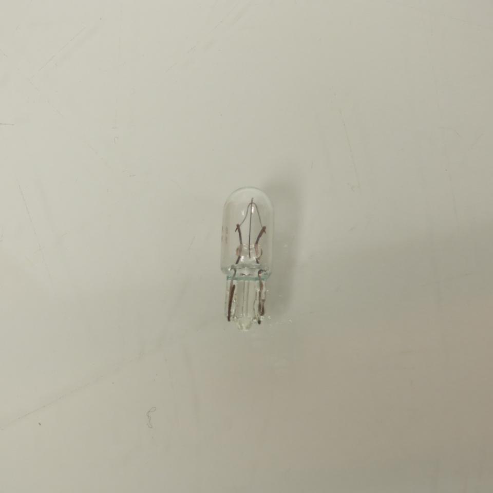 10 Ampoule blanche culot verre Flosser 12V 3W W2x4.6d T6.5 pour moto 4591