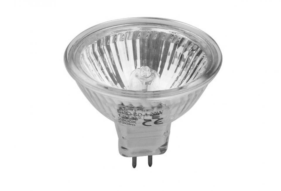 Ampoule lampe halogène 12V 20W diamètre 50mm One Neuf pour moto optique plaque phare