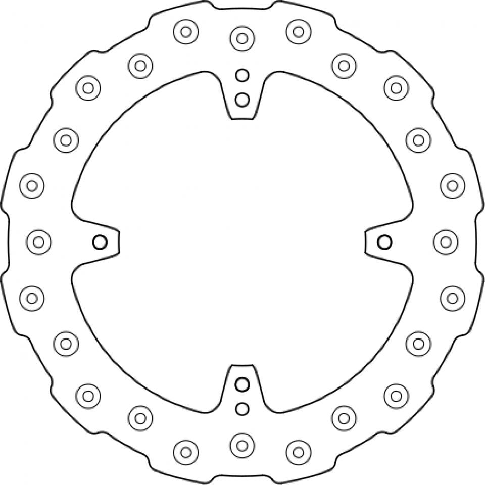 Disque de frein Ferodo pour Moto Honda 250 Cr-F X 2004 à 2015 AR Neuf