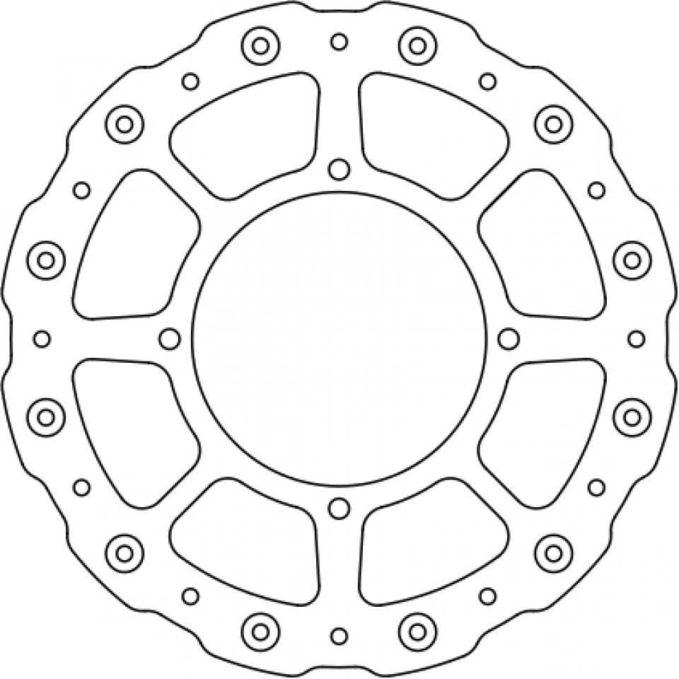 Disque de frein Ferodo pour Moto Husqvarna 85 Tc Petites Roues 2014 à 2015 AV Neuf