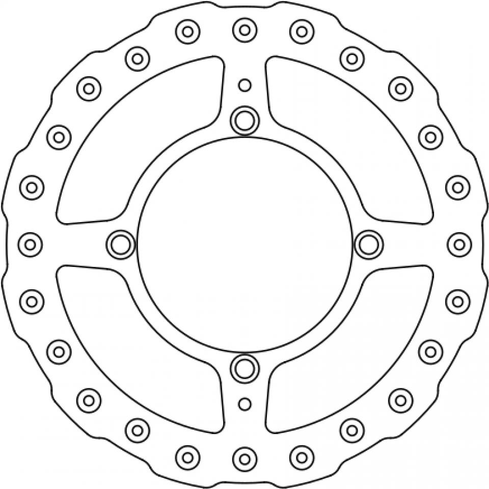 Disque de frein Ferodo pour Moto Kawasaki 250 Kx-F 4T Fi 2015 à 2021 AV Neuf