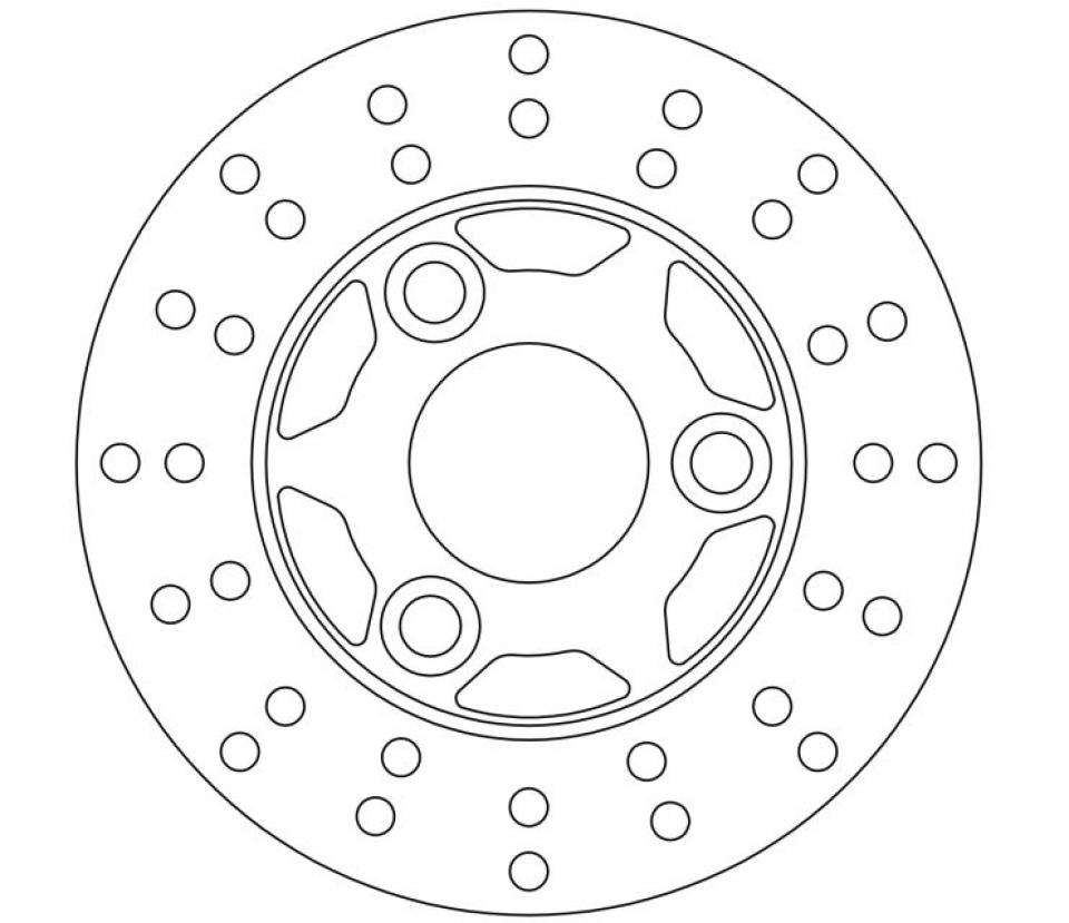 Disque de frein Ferodo pour Scooter Italjet 50 Pista Ii 1992 à 1997 AV Neuf