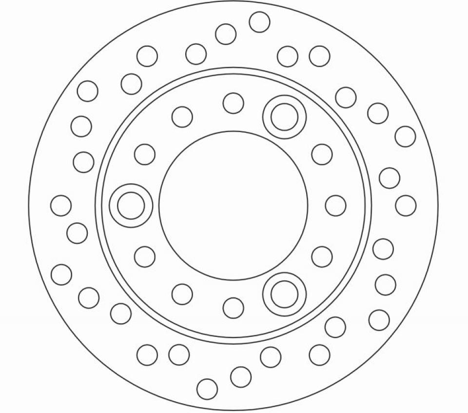 Disque de frein Ferodo pour Scooter Honda 125 Nh Lead 1988 AV Neuf