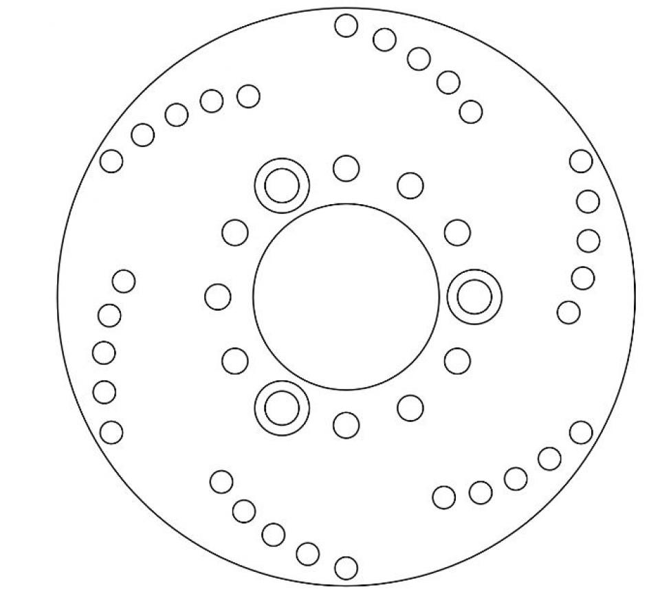 Disque de frein Ferodo pour Scooter Kymco 50 Vitality 4T 2004 à 2010 AV Neuf