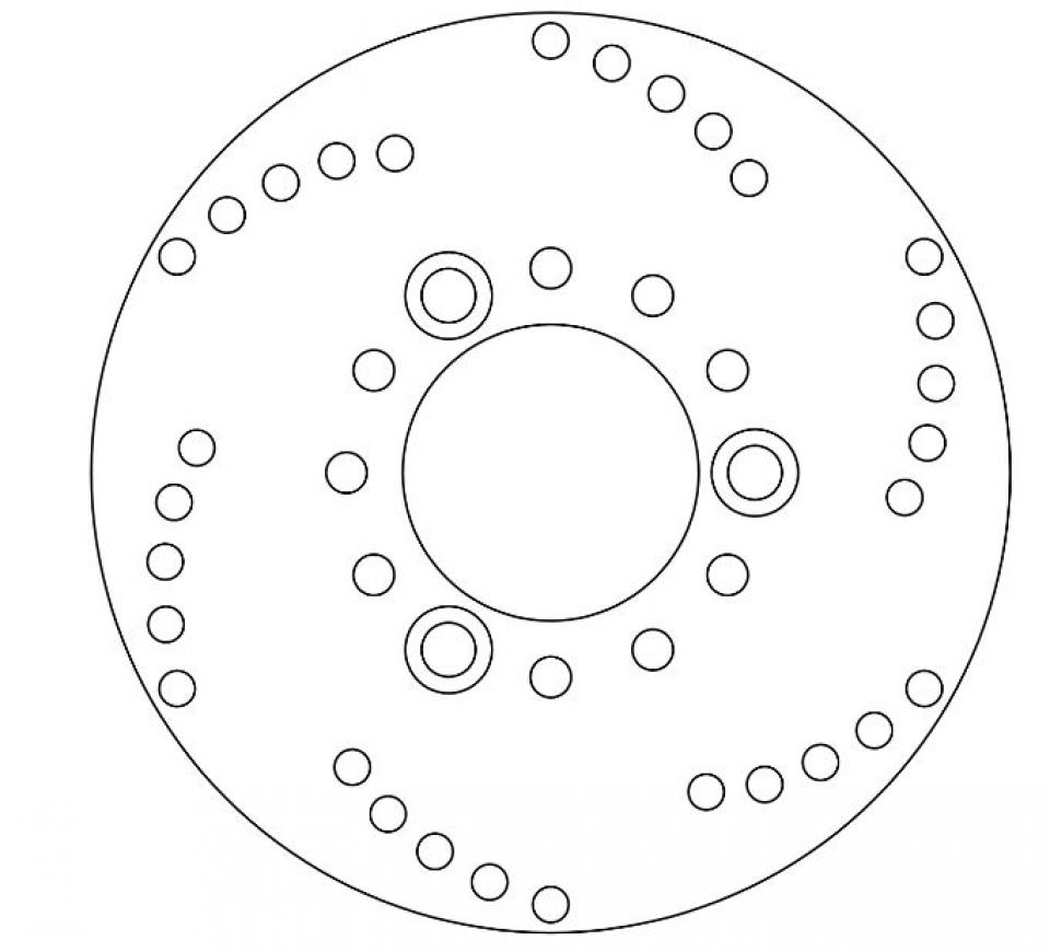 Disque de frein Ferodo pour Scooter Kymco 50 Vitality 4T 2004 à 2010 AV Neuf