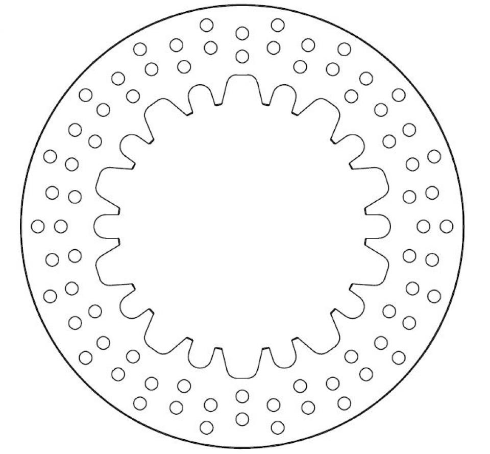 Disque de frein Ferodo pour Moto BMW 650 R 65 Ls 1982 à 1985 AVG / AVD Neuf