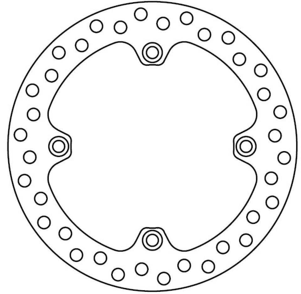 Disque de frein Ferodo pour Moto Honda 350 Cb Sg Sj 1987 à 1990 AVG / AVD Neuf