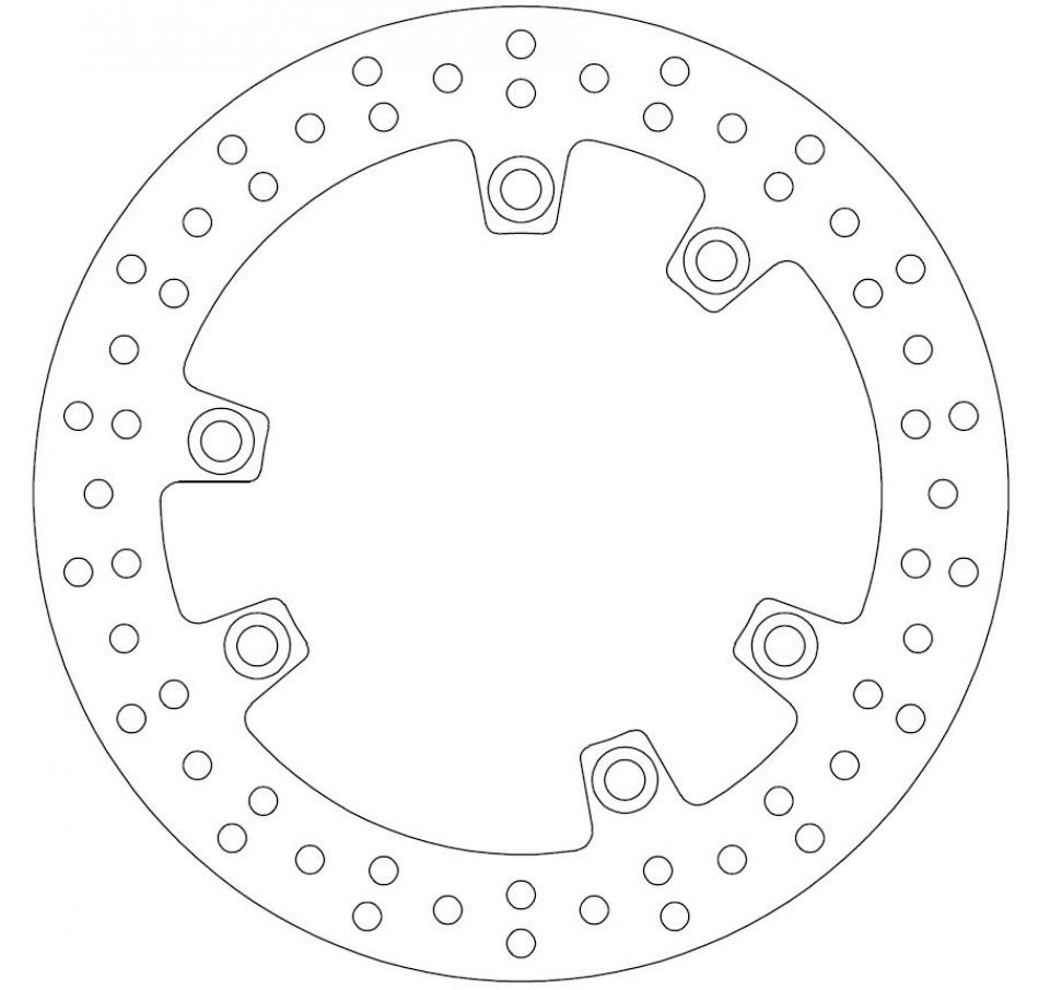 Disque de frein Ferodo pour Moto Suzuki 650 DR RSE 1991 à 1993 AR Neuf