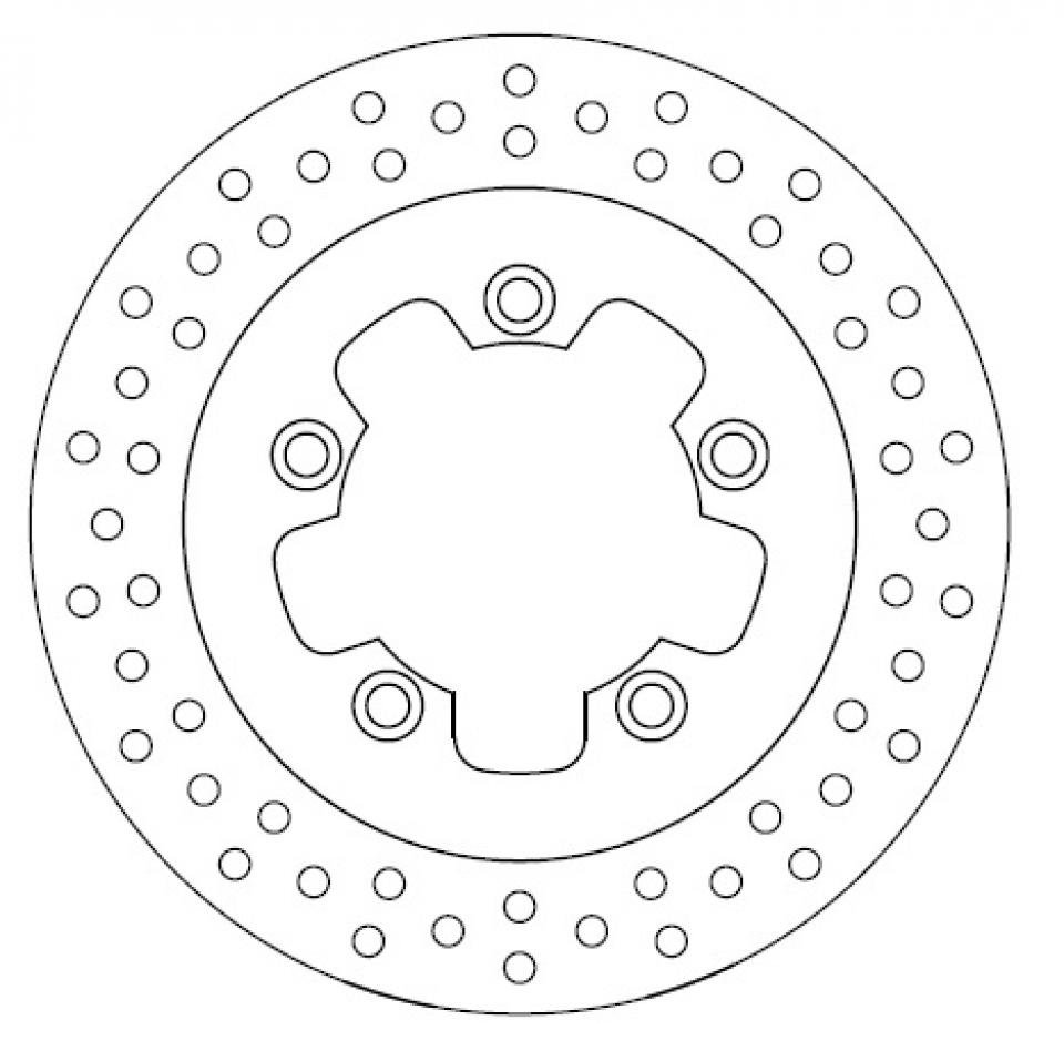 Disque de frein Ferodo pour Scooter Kymco 125 G-Dink 2012 à 2017 AV Neuf