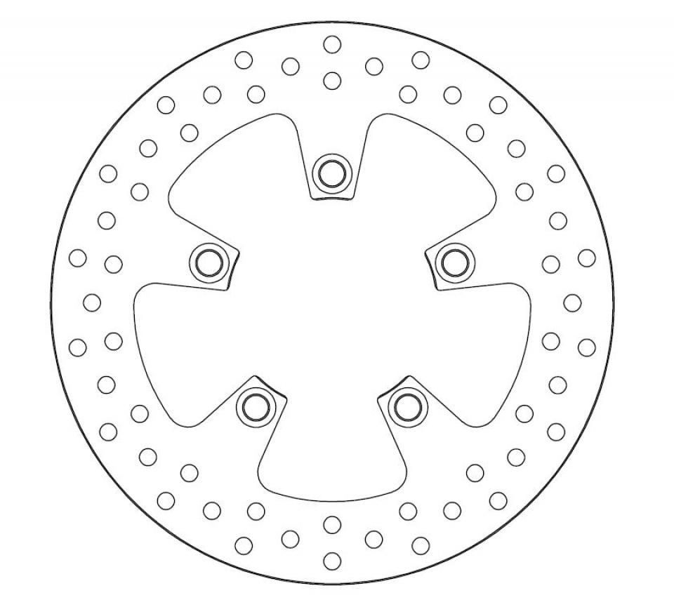 Disque de frein Ferodo pour Moto Suzuki 650 Sv S 2003 à 2010 AR Neuf