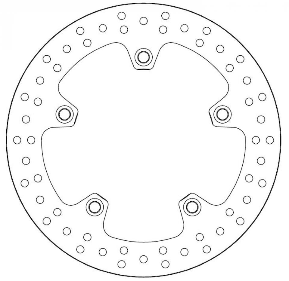 Disque de frein Ferodo pour Moto BMW 1200 R Gs Abs 2004 à 2012 AR Neuf