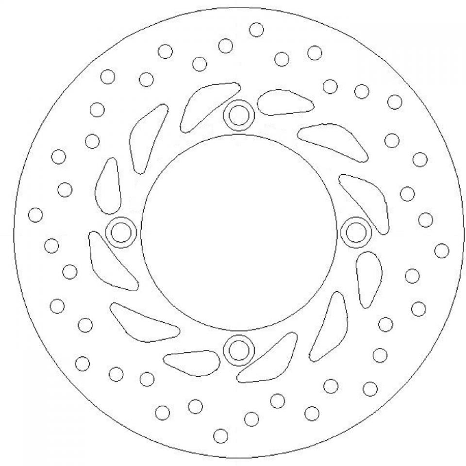 Disque de frein Ferodo pour Scooter Peugeot 250 SV 2001 à 2004 AV Neuf