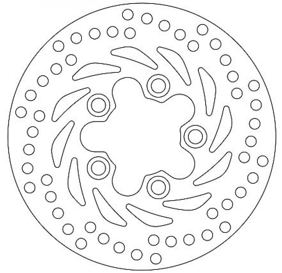 Disque de frein Ferodo pour Scooter Kymco 250 Grand dink 2001 à 2002 AR Neuf