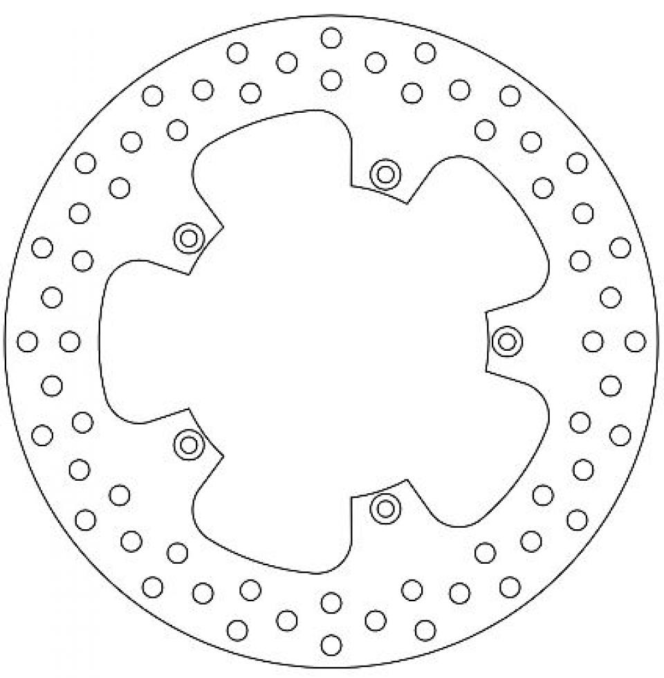 Disque de frein Ferodo pour Scooter Piaggio 500 X9 2003 à 2007 AVG / AVD Neuf