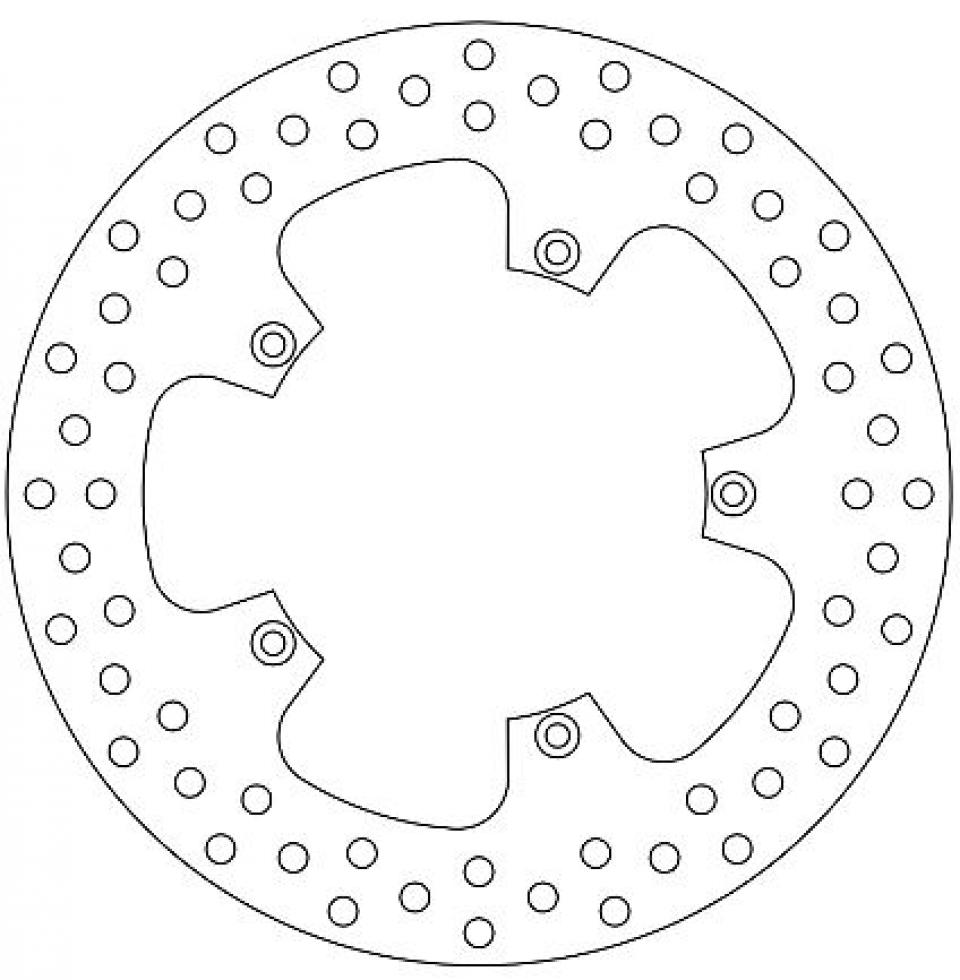 Disque de frein Ferodo pour Scooter Piaggio 500 X9 2003 à 2007 AVG / AVD Neuf