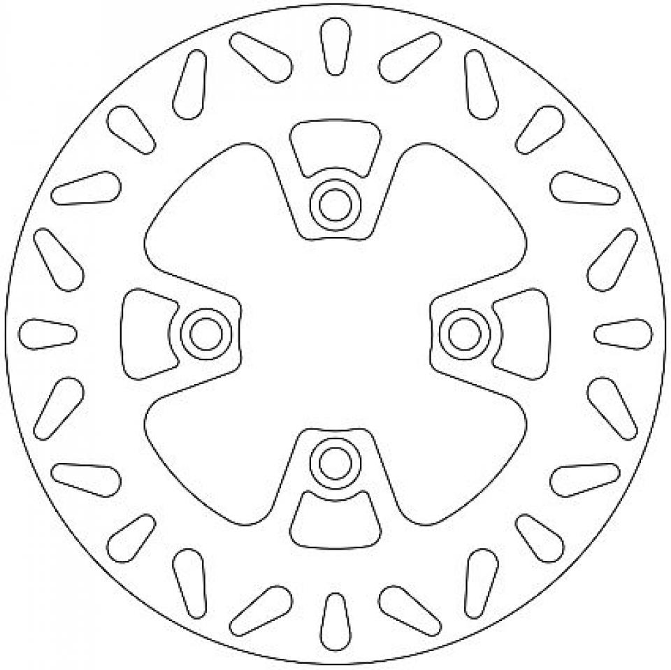 Disque de frein Ferodo pour Scooter Suzuki 125 Uh Burgman 2002 à 2006 AR Neuf