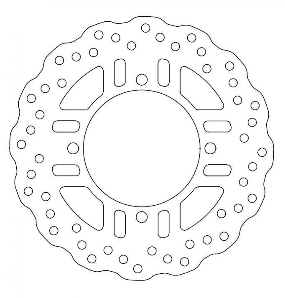 Disque de frein Ferodo pour Moto Kawasaki 750 Z R ABS 2011 à 2013 AR Neuf