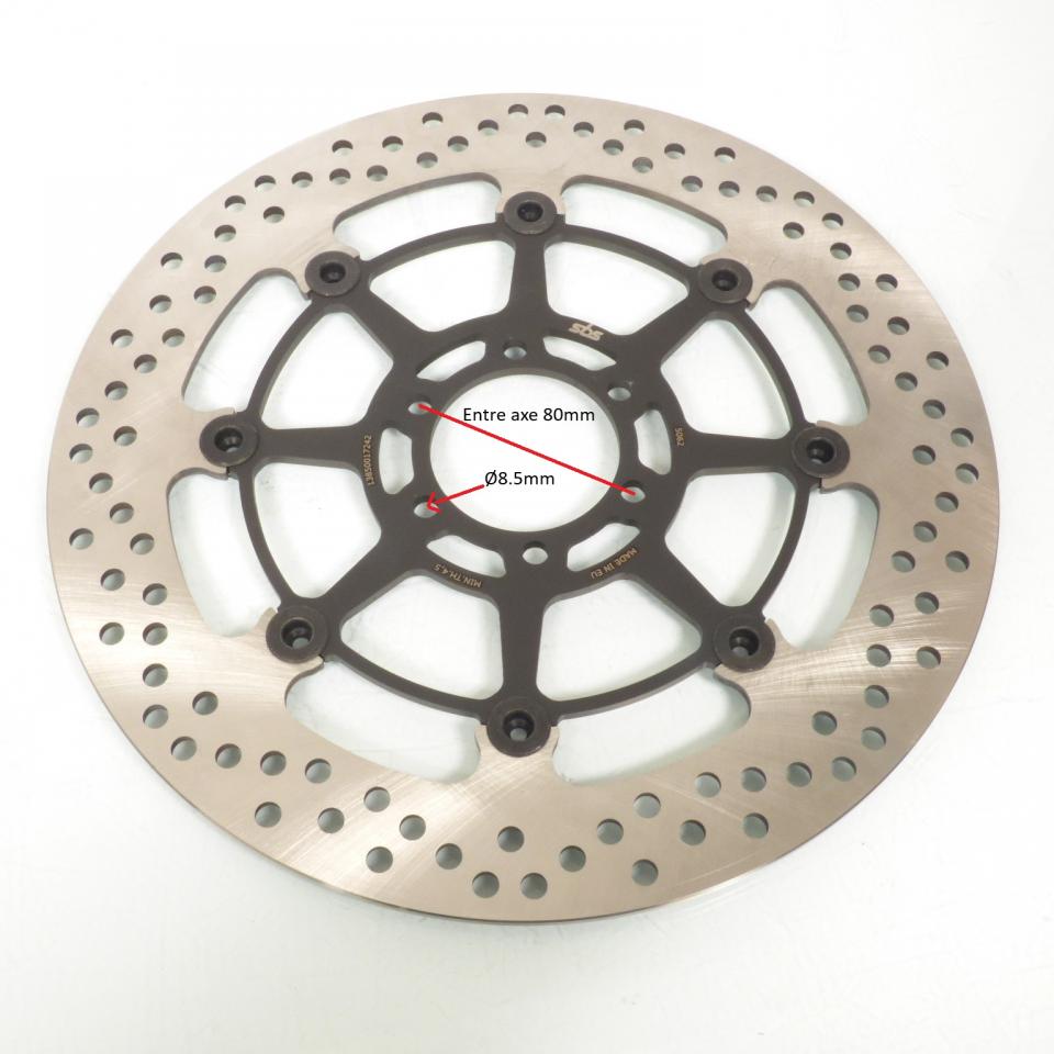 Disque de frein SBS pour moto BMW 1000 HP4 2013 à 2014 5062 Neuf
