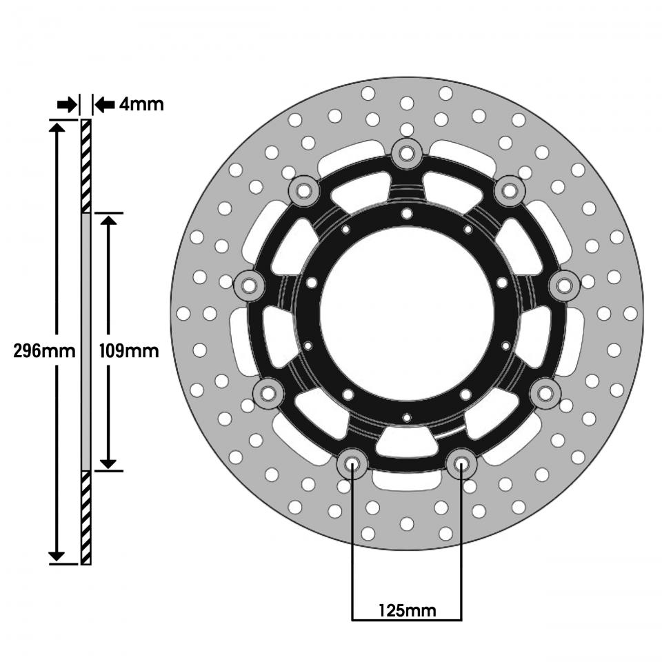 Disque de frein Newfren pour Auto Neuf