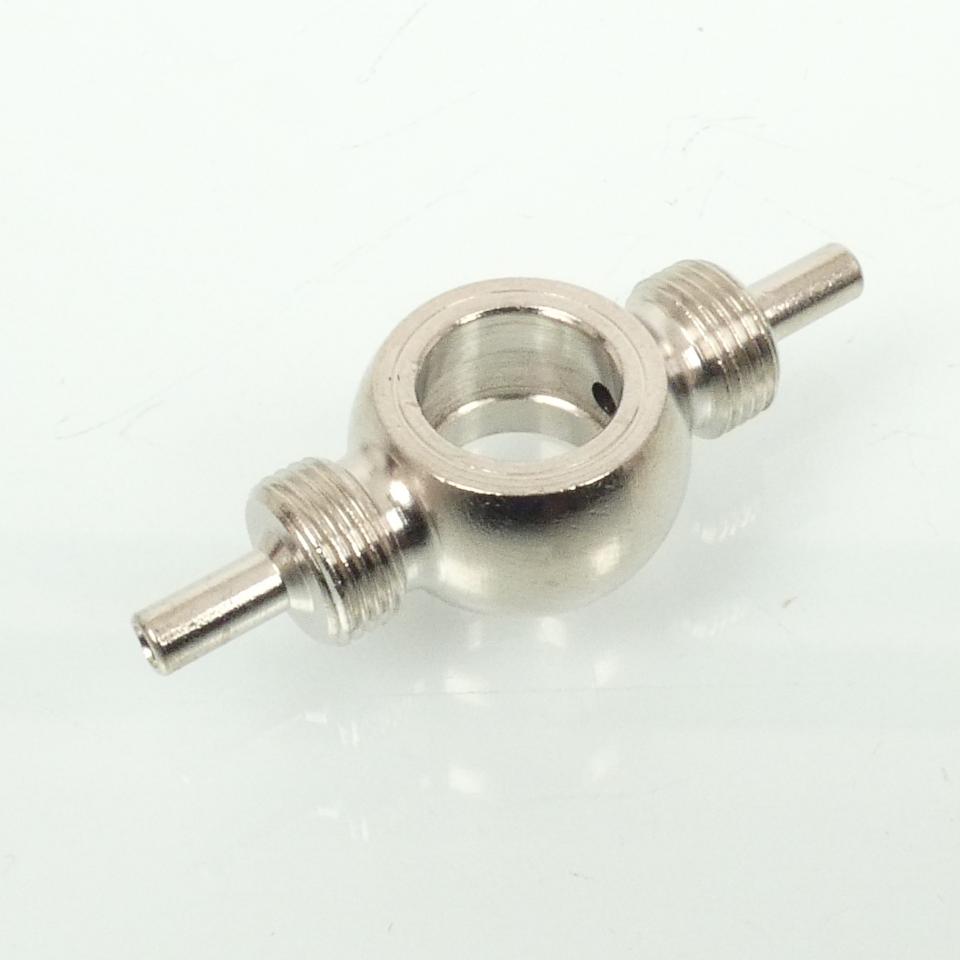 Freinage FE raccord banjo durit aviation œil droit double Ø10mm pour moto Neuf