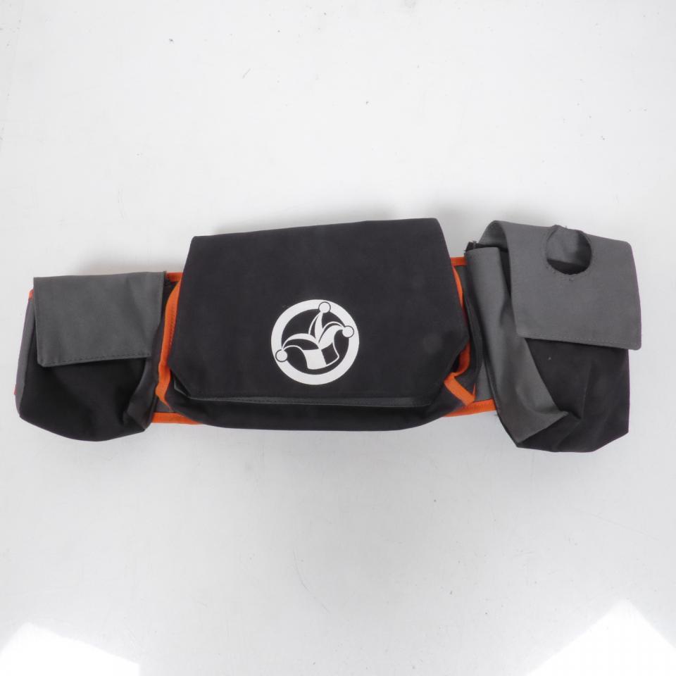 Ceinture ventrale orange équipé de sacoche idéal pour l'enduro, cross Destockage